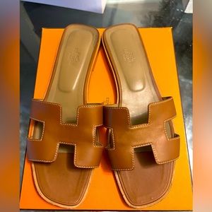 Hermes Oran Sandals euro size 42 is size 10